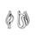 MOISS stříbrné náušnice