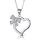 MOISS stříbrný přívěsek SRDCE