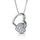 MOISS stříbrný přívěsek SRDCE