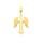 MOISS přívěsek ze žlutého zlata ANDĚL