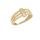 MOISS prsten ze žlutého zlata