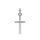MOISS přívěsek z bílého zlata KŘÍŽEK