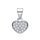 MOISS stříbrný přívěsek SRDCE
