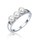 MINET Stříbrný 925/1000 prsten s přírodní perlou JMAS7059SR