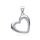 MOISS stříbrný přívěsek SRDCE
