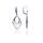 MOISS náušnice z bílého zlata