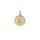 MOISS přívěsek ze žlutého zlata PANNA