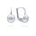 MOISS náušnice z bílého zlata