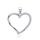 MOISS stříbrný přívěsek SRDCE