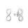 MOISS stříbrné náušnice NEKONEČNO
