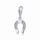 MOISS stříbrný přívěsek