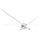 Designové nástěnné hodiny Future Time FT9110WH Hands white 100cm