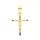 MOISS stříbrný přívěsek KŘÍŽEK GOLD