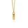 Stříbrný zlacený řetízek s přívěskem Victoria Cruz A3739-07DG