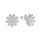 MOISS stříbrné náušnice KVĚTINA