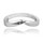 MINET Minimalistický stříbrný prsten vel. 57