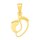 Zlatý 585/1000 přívěsek ze žlutého zlata nožičky P69974