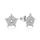 MOISS stříbrné náušnice VLOČKA