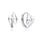 MOISS stříbrné náušnice