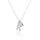 Náhrdelník JVD stříbrný
