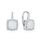 MOISS stříbrné náušnice OPÁL