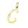 Zlatý přívěsek písmeno C