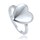MINET Elegantní 925/1000 stříbrný prsten se srdcem JMAS0281WR