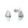 MOISS stříbrné náušnice