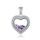 MOISS stříbrný přívěsek SRDCE