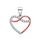 MOISS stříbrný přívěsek SRDCE