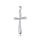 MOISS stříbrný přívěsek KŘÍŽ