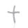 MOISS stříbrný přívěsek KŘÍŽEK