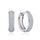 MOISS stříbrné náušnice