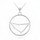 MINET Stříbrný náhrdelník Stars zvěrokruh KOZOROH Czech Crystal