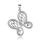 MOISS stříbrný přívěsek MOTÝL