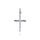 MOISS přívěsek z bílého zlata KŘÍŽEK