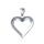 MOISS stříbrný přívěsek SRDCE