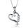 MOISS stříbrný přívěsek SRDCE