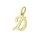 Zlatý 585/1000 přívěsek písmeno D 2062