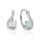 MOISS stříbrné náušnice OPÁL