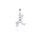 MOISS přívěsek z bílého zlata KOMINÍK