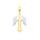 MOISS přívěsek ze žlutého zlata ANDĚL
