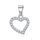 MOISS stříbrný přívěsek SRDCE