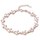 MINET Luxusní rose gold stříbrný náramek se zirkony Ag 925/1000 11,05g