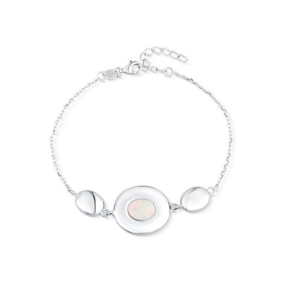 Náramek JVD SVLB0942S750118 stříbrný