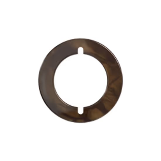 Dekorativní kroužek/hnědý