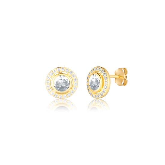 Náušnice JVD SVLE0779SH2GOSR stříbrné