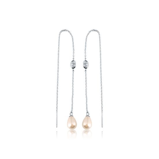 Náušnice JVD SVLE2862X61P100 stříbrné