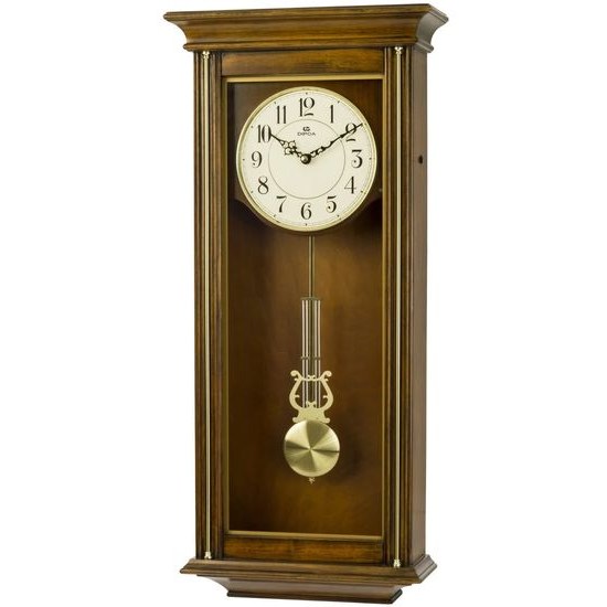 Melodické nástěnné kyvadlové hodiny Dipoa WP108DB