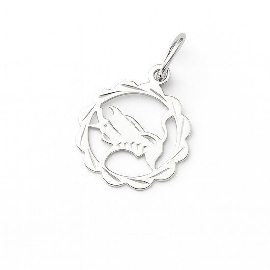 Zlatý přívěšek z bílého zlata zvěrokruh Býk